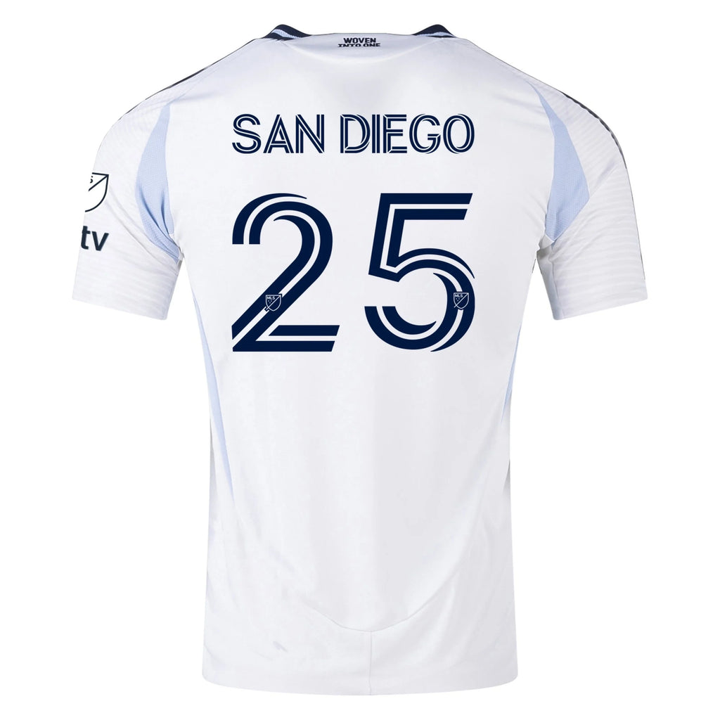 Authentic adidas San Diego San Diego FC Away Jersey 25/26