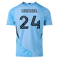 Authentic adidas Gressel Minnesota United Away Jersey 25/26