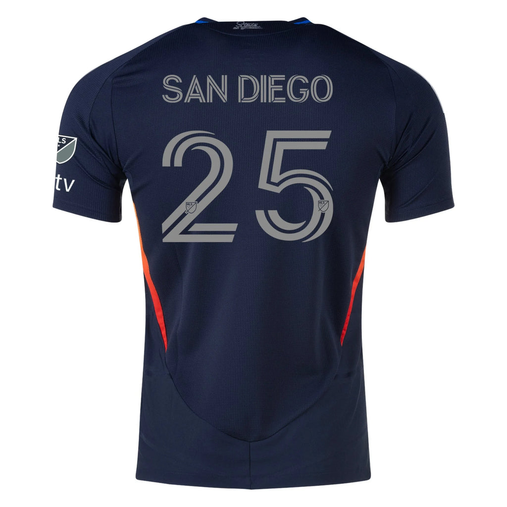 Authentic adidas San Diego FC Home Jersey 2025 San Diego
