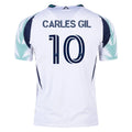 Authentic adidas Carles Gil New England Revolution Away Jersey 25/26