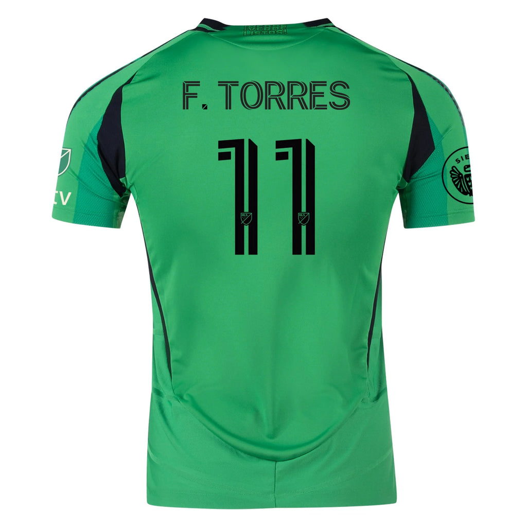 Authentic adidas Torres Austin FC Home Jersey 25/26